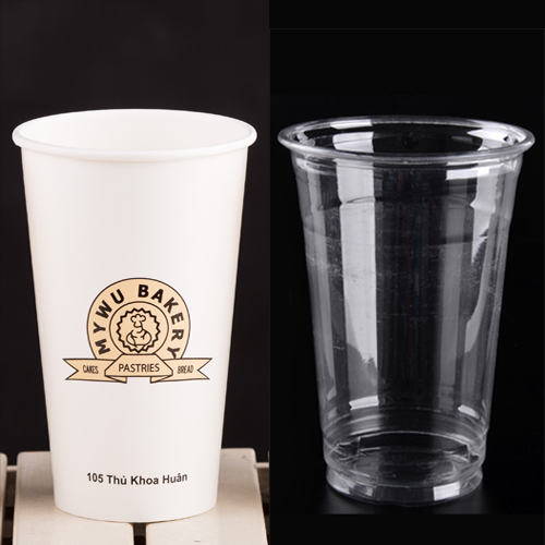 Sự khác biệt giữa cốc giấy đẹp và ly nhựa