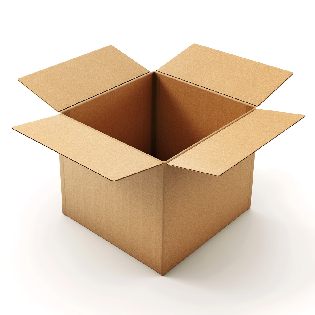 Cardboard box production process