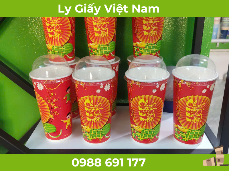 ly giấy tết