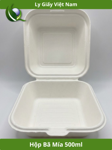 Hộp Bã Mía 500ml
