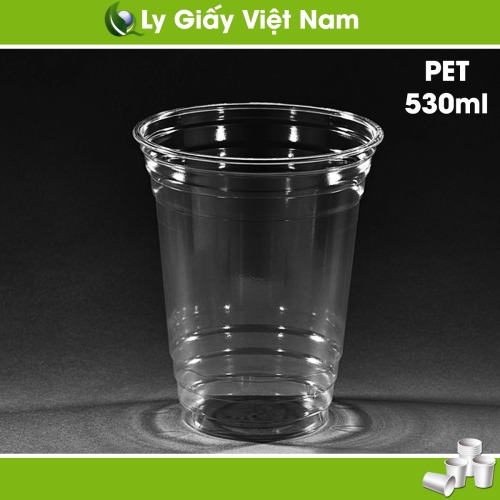 530ml PET Plastic Cup For Coffee, Milk Tea