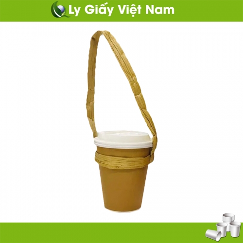 Water Hyacinth Cup Handle Bag